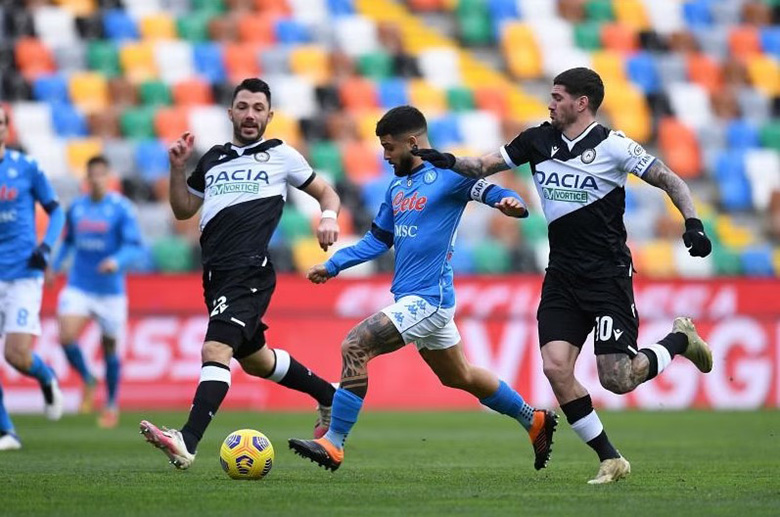 Napoli vs Udinese (21:00 &#8211; 12/11) | Xem lại trận đấu