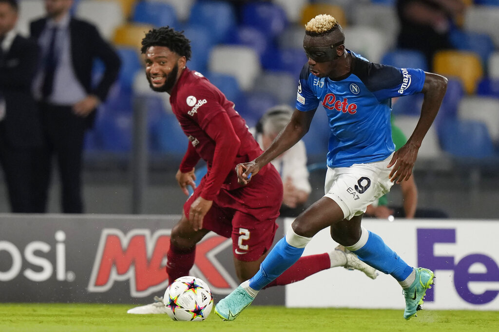 Liverpool vs Napoli (03:00 &#8211; 02/11) | Xem lại trận đấu
