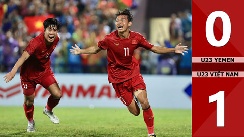 U23 Yemen vs U23 Việt Nam (19:00 &#8211; 09/09) | Xem lại trận đấu