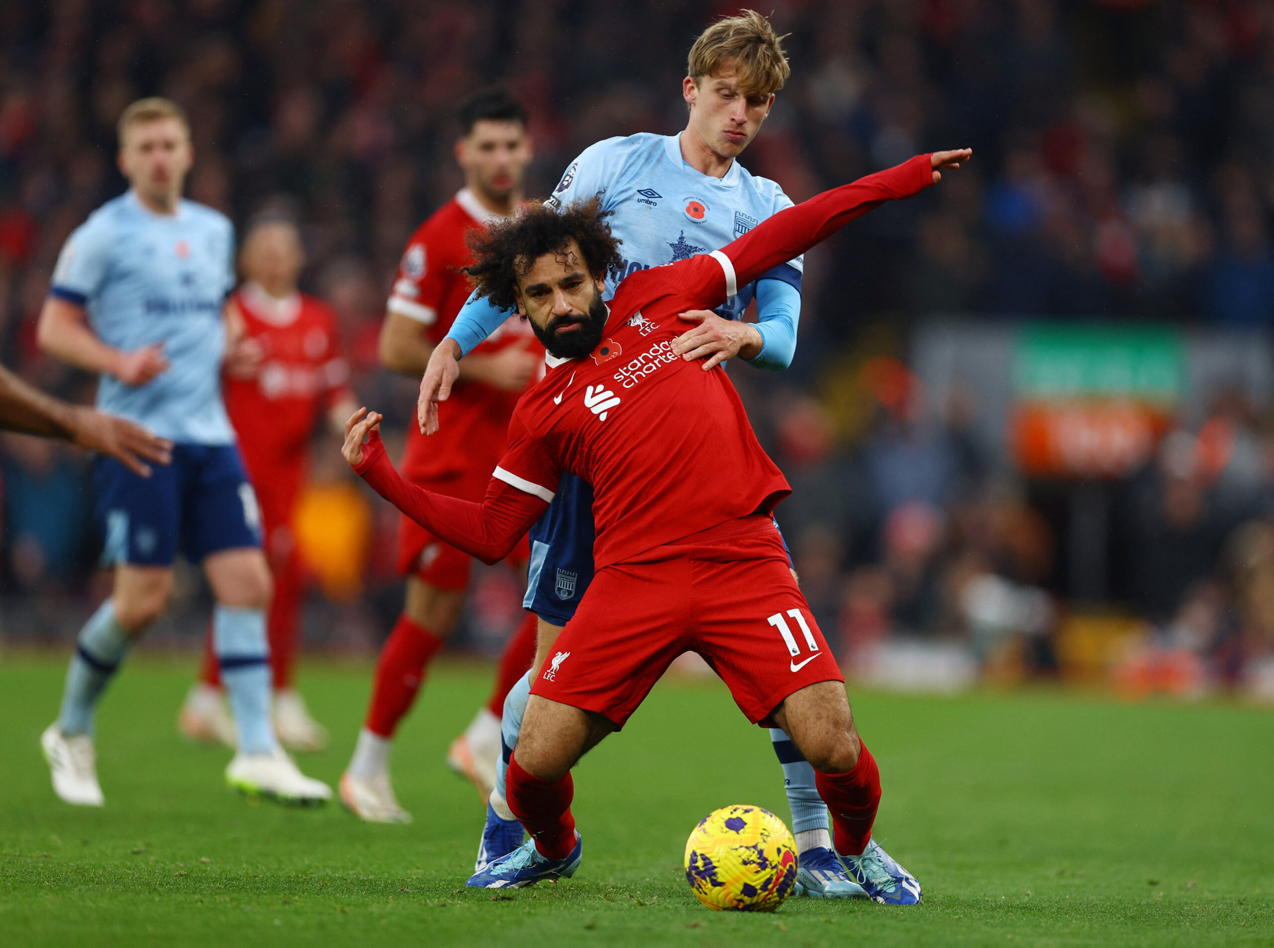 Liverpool vs Brentford (21:00 &#8211; 12/11) | Xem lại trận đấu