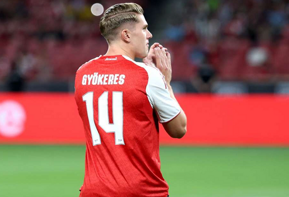 Arteta trấn an sau màn khởi đầu chưa thuyết phục của Gyokeres